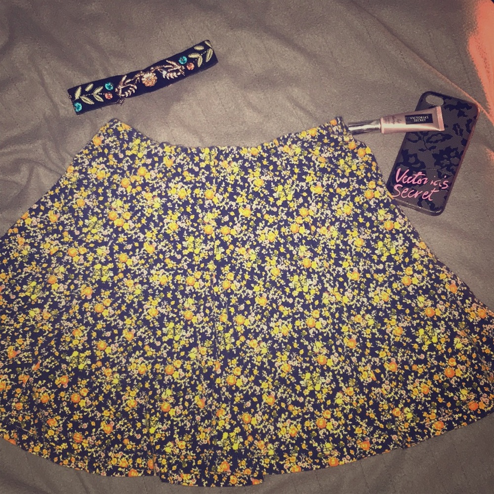 Floral skirt